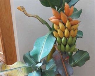 Artificial Wood Banana Tree