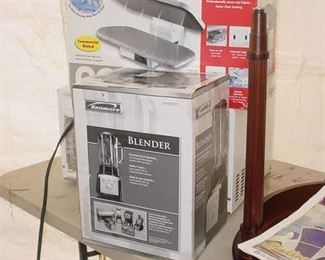 New in the box Blender, steam press too