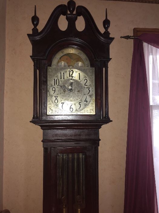 1916 Herschede grandfather clock-works perfectly!