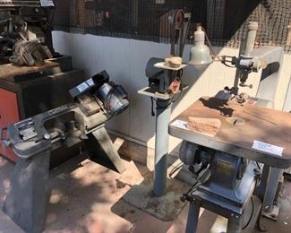 Machinist equipment, welding equipment