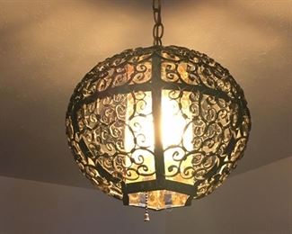 Imported Mexican light fixture