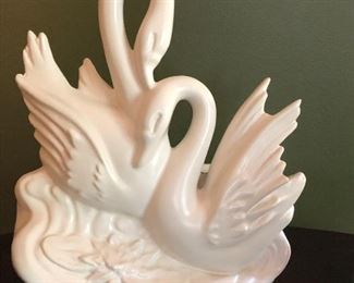 Hull Pottery Swans