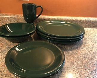 great green china for the holiday