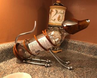 unique Wine bottle holder