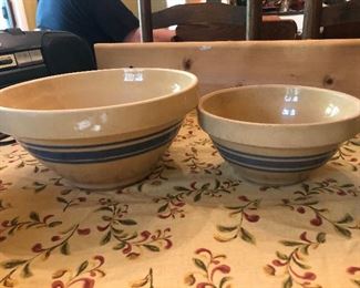 early Hull Pottery bowls