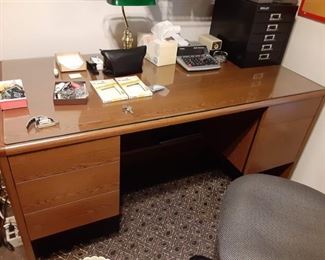 Vintage wooden desk