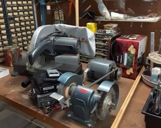 Grinder and chop saw