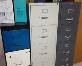 Vintage metal file cabinets $5 each