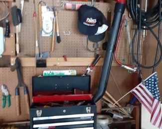 Garden tools, tool boxes