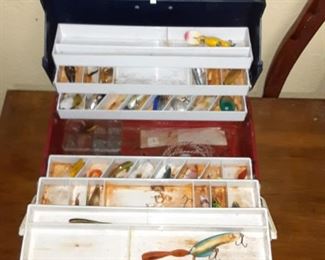 Old Fishing Tackle Box