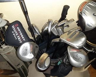 Callaway and Nike drivers golf clubs