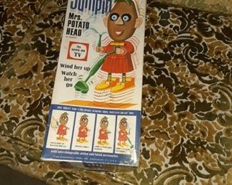 1960's Jumpin Mrs. Potato Head Toy