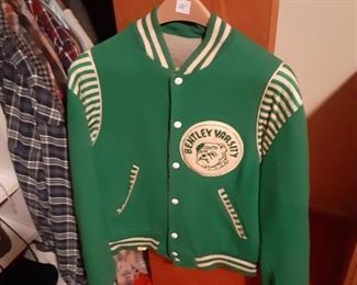 Vintage Bentley High School letter jacket