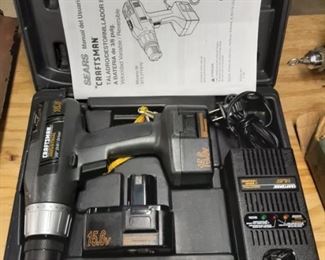 Craftsman battery operated drill needs replacement batteries