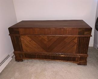 Antique cedar chest