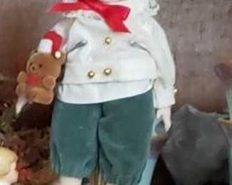 0482 Main Building Hall Downstairs Porcelain Doll profile