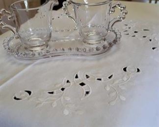 0637 Main Building Kitchen Cream Sugar w tray profile