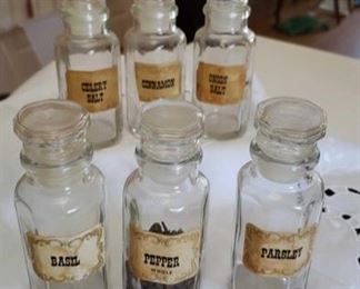 0649 Main Building Kitchen Spice jars profile