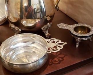 1540 Main Building Dining Room Sterling Silver Porringer profile