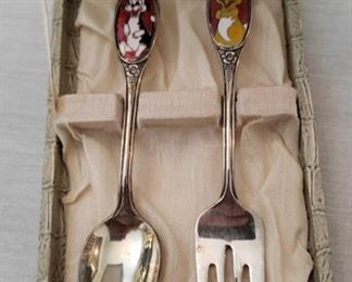 1597 Main Building Dining Room Child s feeding set profile