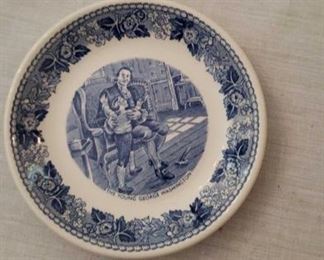 1615 Main Building Dining Room Blue Willow profile