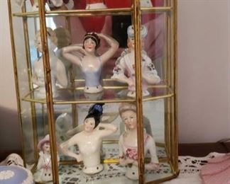 1768 Main Building Bedroom Upstairs Pin cushion Doll heads profile