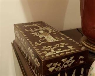 1950 Main Building Sitting Room Inlaid Box profile