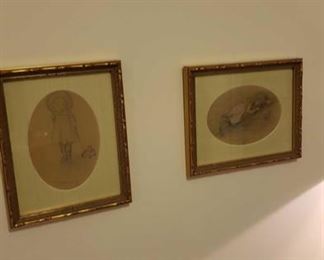 2066 Main Building Sitting Room Frame Sketches profile