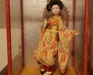 2126 Main Building Sitting Room Geisha Dolls Individual Photographs