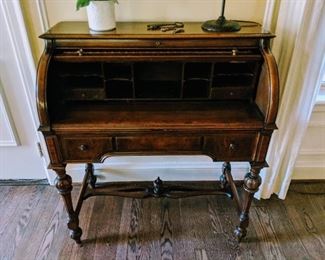 Antique roll top desk