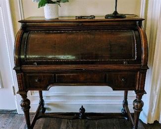 Antique roll top desk