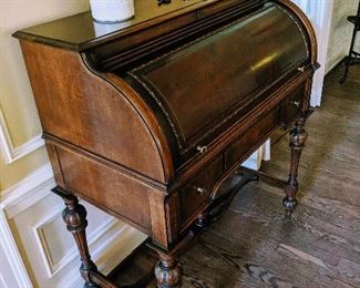 Antique roll top desk