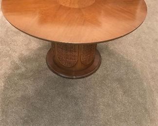  Drexel round coffee table 34 x 20 tall