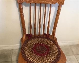 Set of four chairs