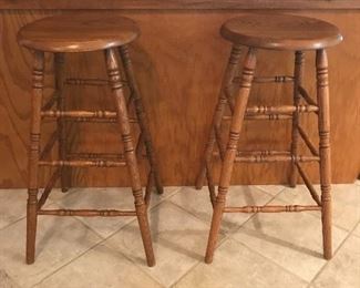 Set of four barstools 29 inches tall