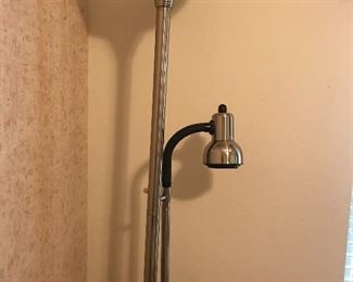 Stainless floor lamp