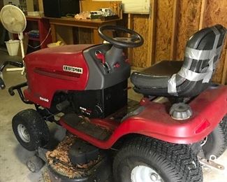 Craftsmen riding lawnmower 