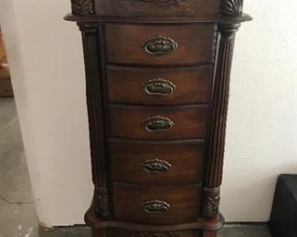 Jewelry armoire 