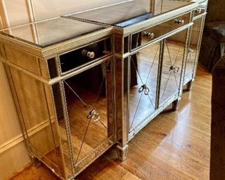 Z Gallerie Borghese Mirrored Buffet