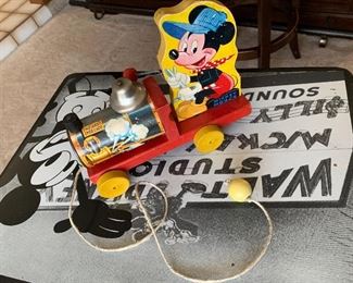 Disney Mickey Mouse Toy, Dated 1957 