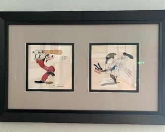 One of a kind Cells Disney sport goofy, dated 1970’s 