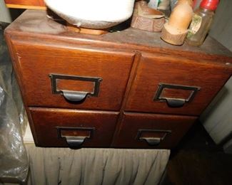 Oak File Box