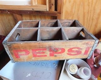 Wooden Pepsi Crate