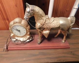 1950's/60's Horse Clock