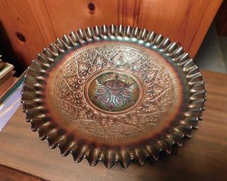 Fenton Carnival Glass Bowl