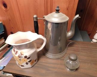 Cash Family Pitcher, Candy Container, Coffee Pot