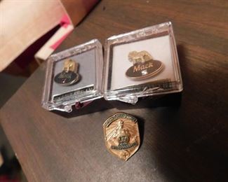 Mack Trucking Service Pins
