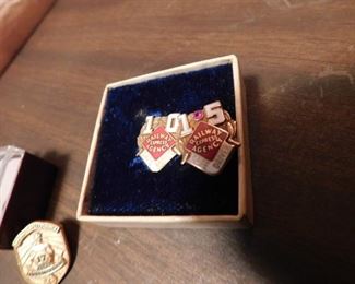 Railway Express Agency Service Pins