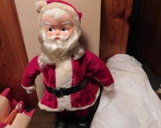 Vintage Santa Doll in Original Box