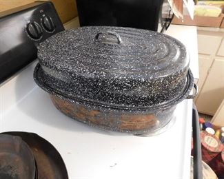 Enamelware Oven Roaster
